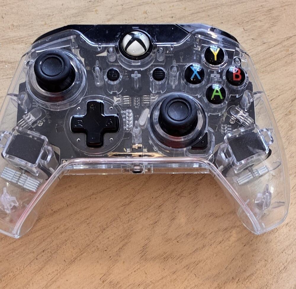 PDP Afterglow Prismatic Wired Controller Xbox One 048-121 Untested No Cable EUC